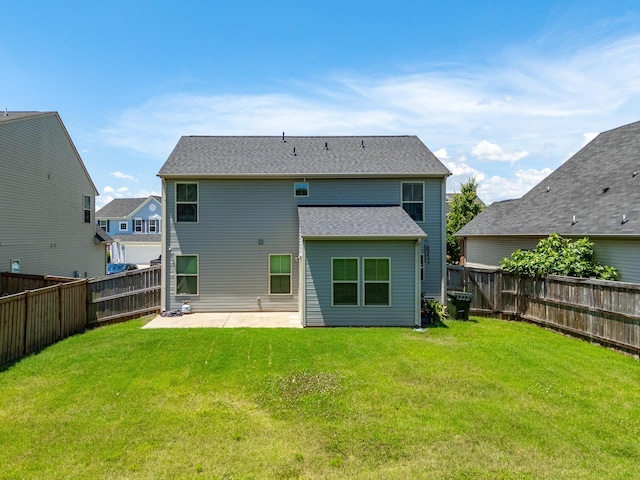 510 Bucklebury Rd, Greer, SC 29651 - back of house with a patio area and a fenced backyard