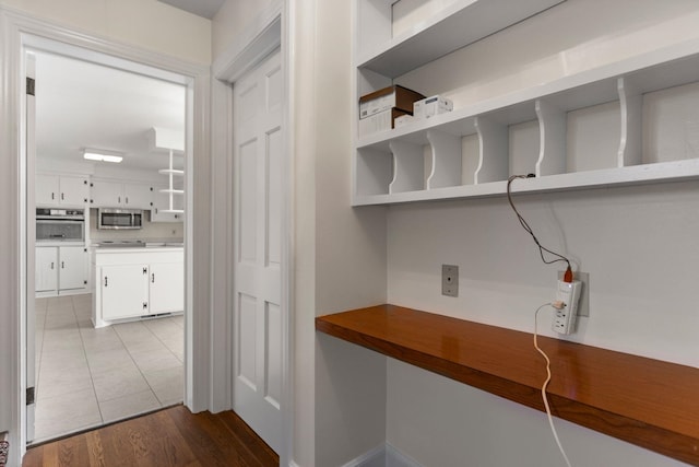 802 Hickory Hollow Rd, Inman, SC 29349 - corridor featuring dark wood-style floors