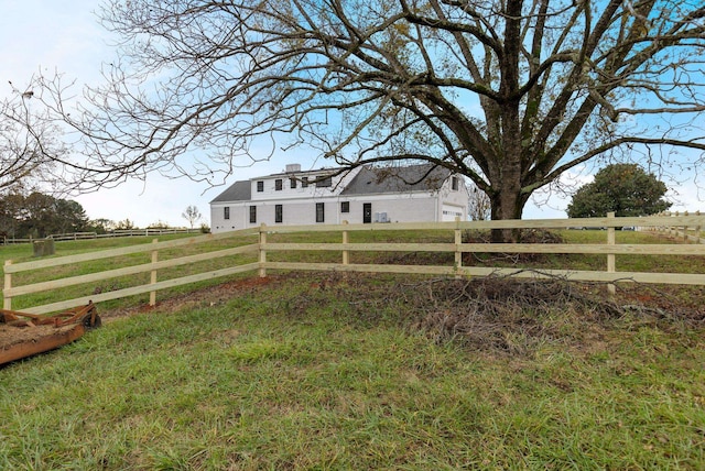802 Hickory Hollow Rd, Inman, SC 29349 - view of yard featuring a view of rural / pastoral area