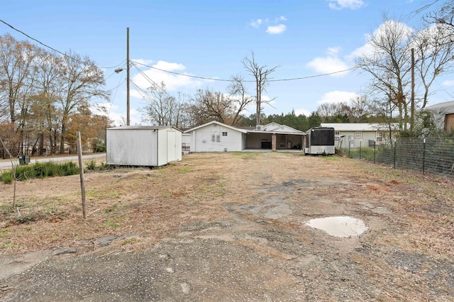 21 U St, Honea Path, SC 29654 - view of yard with a storage unit