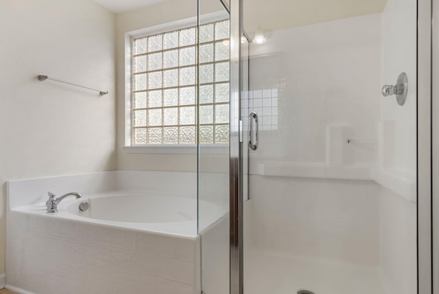 536 Goldstone Ln, Boiling Springs, SC 29336 - bathroom with a stall shower and a bath