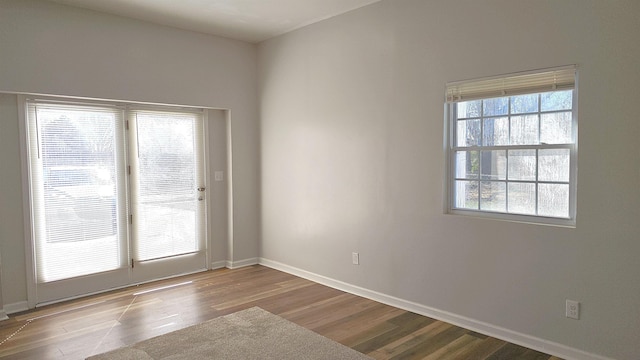 150 Cromer St, Roebuck, SC 29376 - empty room featuring wood finished floors and baseboards