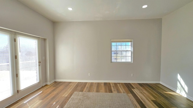 150 Cromer St, Roebuck, SC 29376 - unfurnished room featuring wood finished floors and recessed lighting