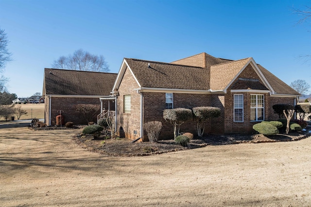 1 Carnoustie Ct, Campobello, SC 29322 - view of property exterior featuring brick siding and roof with shingles