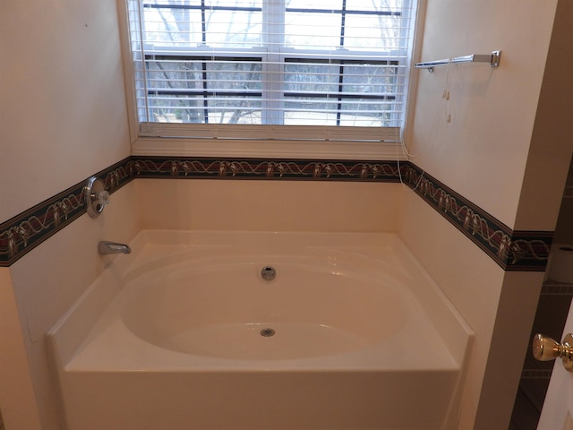 1 Carnoustie Ct, Campobello, SC 29322 - full bathroom with healthy amount of natural light and a garden tub