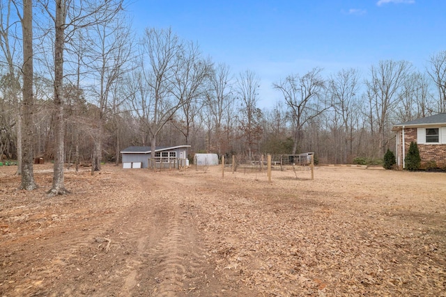 1155 Mitchell Ln, Boiling Springs, SC 29316 - view of yard