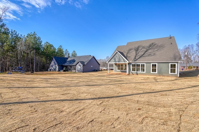 155 Chestnut Dr, Woodruff, SC 29388 - rear view of property