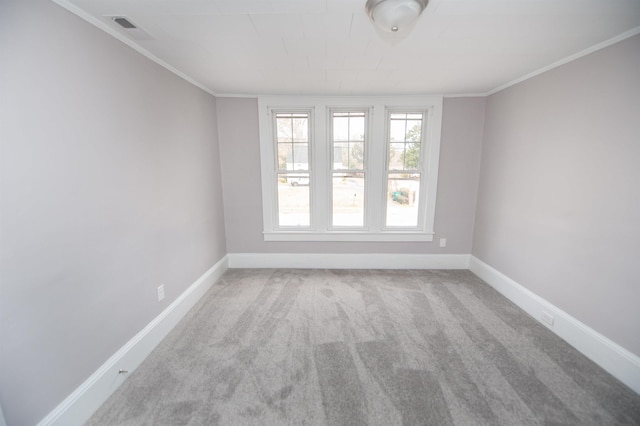 708 E Main St, Union, SC 29379 - spare room featuring carpet floors and ornamental molding