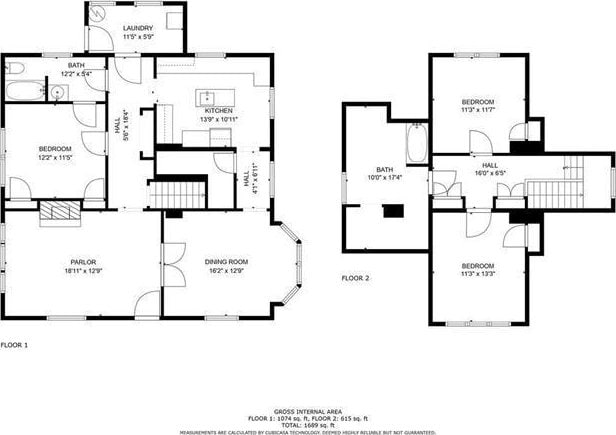 708 E Main St, Union, SC 29379 - view of property floor plan