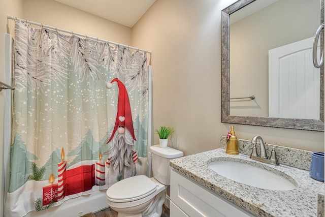 139 Floyd Meadow Dr, Inman, SC 29349 - bathroom featuring vanity and shower / tub combo with curtain