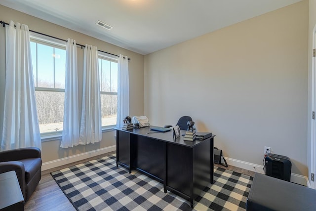 139 Floyd Meadow Dr, Inman, SC 29349 - office space featuring baseboards and wood finished floors