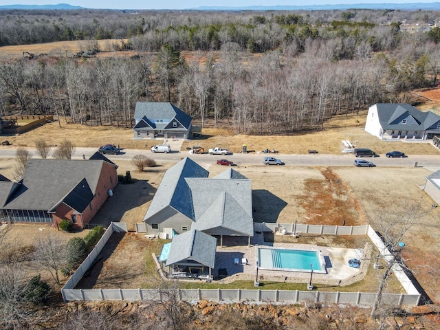 139 Floyd Meadow Dr, Inman, SC 29349 - view from above of property featuring a pool area