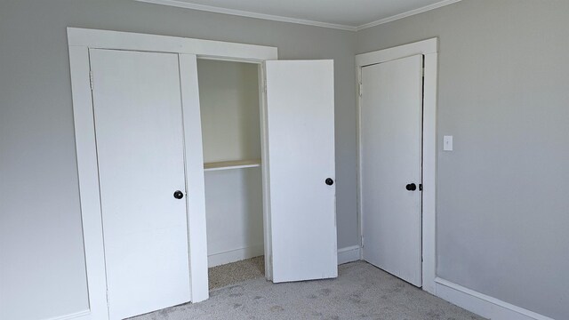 210 James St, Union, SC 29379 - unfurnished bedroom with carpet flooring and ornamental molding