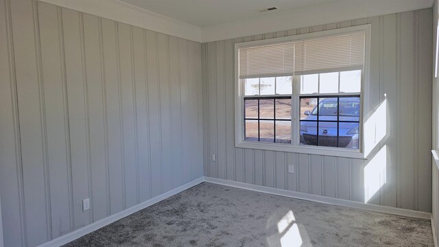 210 James St, Union, SC 29379 - empty room with carpet floors and crown molding