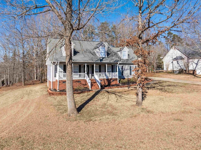 160 Blake Garrison Dr, Roebuck, SC 29376 - new england style home with covered porch and a front lawn