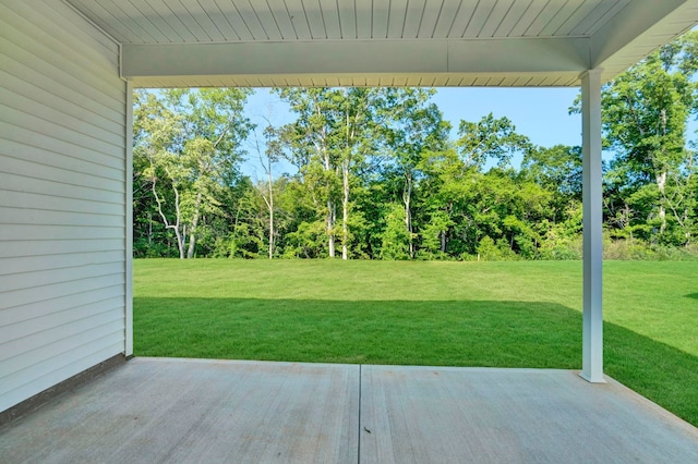 2297 Davenport Ct, Moore, SC 29369 - view of grassy yard featuring a patio area