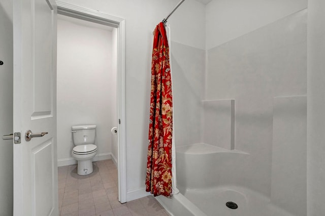2297 Davenport Ct, Moore, SC 29369 - full bathroom with a stall shower and tile patterned floors