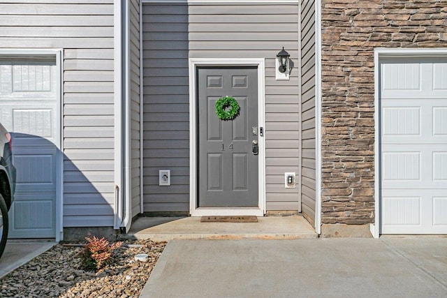 14 Sunriff Ct, Greer, SC 29651 - view of exterior entry featuring stone siding