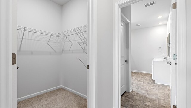 1312 Salix Ct, Spartanburg, SC 29303 - spacious closet with a sink