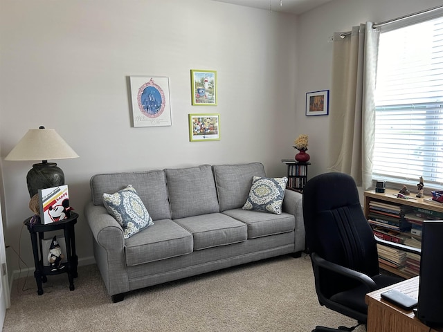 1278 Elterwater Ln, Spartanburg, SC 29306 - carpeted home office featuring healthy amount of natural light