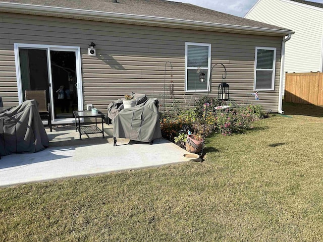1278 Elterwater Ln, Spartanburg, SC 29306 - rear view of house with a patio and a shingled roof