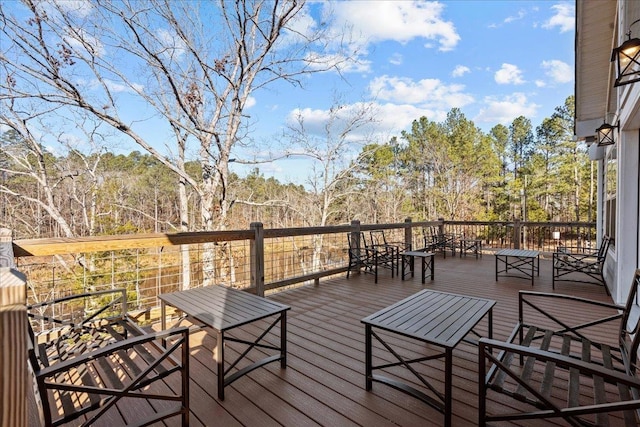 3664 River Rd, Union, SC 29379 - wooden deck with outdoor dining space