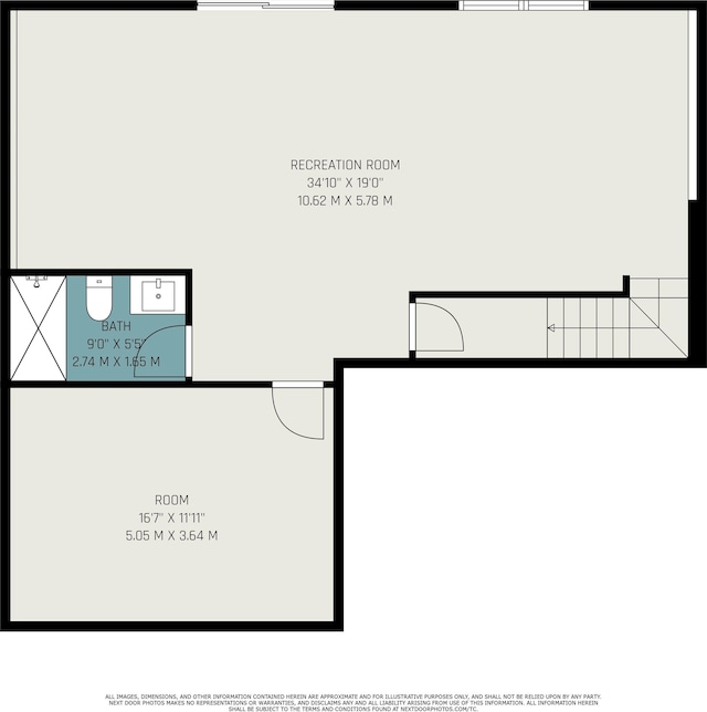 3812 Sapling Ln, Moore, SC 29369 - view of room layout