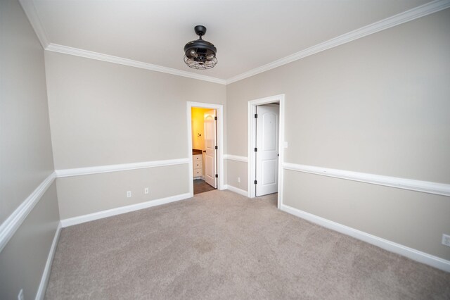 311 Burro Ct, Boiling Springs, SC 29316 - unfurnished bedroom featuring ornamental molding and carpet