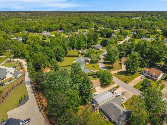 106 Brandi Starr Ct, Greer, SC 29651 - aerial view of residential area with a heavily wooded area