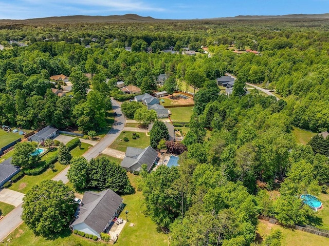 106 Brandi Starr Ct, Greer, SC 29651 - aerial view of property's location with a forest
