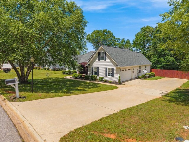 106 Brandi Starr Ct, Greer, SC 29651 - view of front of house featuring concrete driveway, a garage, and roof with shingles