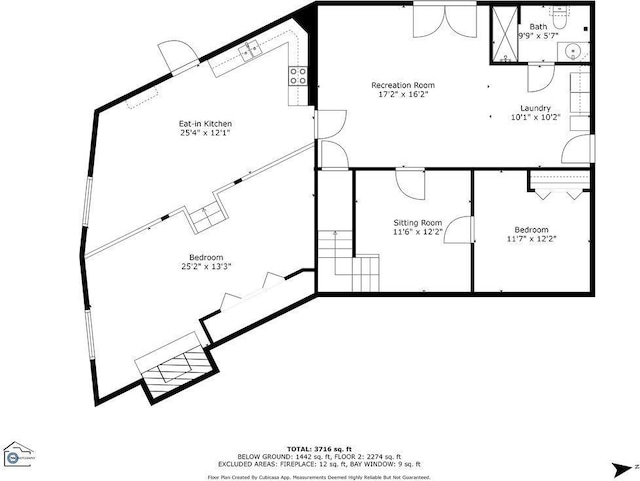 1109 Hemlock Dr, Shelby, NC 28150 - view of floor plan / room layout