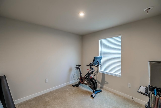 2086 Wexley Dr, Boiling Springs, SC 29316 - workout area with carpet floors and recessed lighting