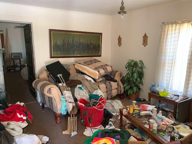 311 Arthur Blvd, Union, SC 29379 - view of carpeted living room
