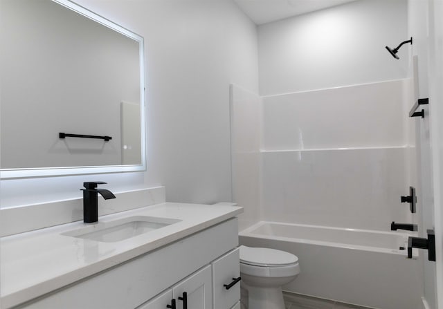 114 Robin Hill Dr, Inman, SC 29349 - bathroom with vanity and shower / tub combination