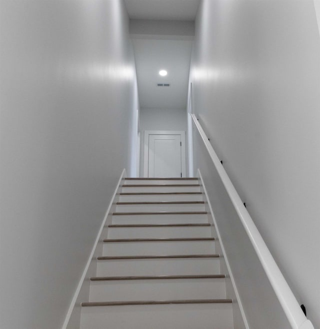 114 Robin Hill Dr, Inman, SC 29349 - stairs with recessed lighting