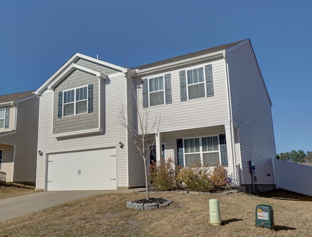 1470 Talley Ridge Dr, Woodruff, SC 29388 - view of front of property with a garage and concrete driveway