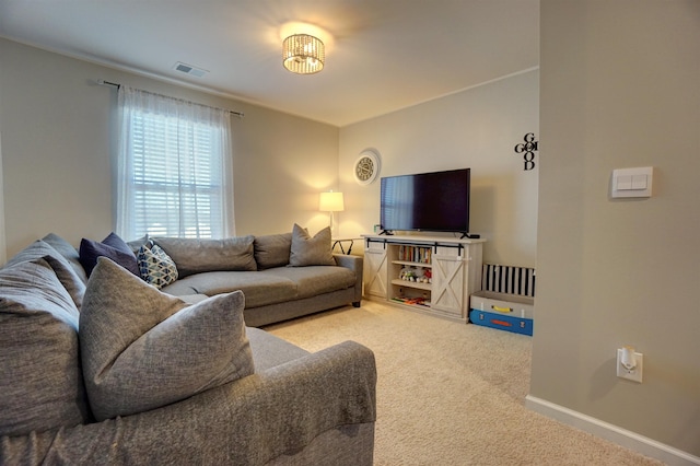 1470 Talley Ridge Dr, Woodruff, SC 29388 - living room featuring carpet flooring and baseboards