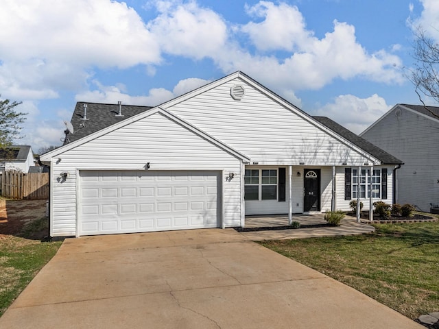 461 Candleglow Dr, Boiling Springs, SC 29316 - view of front of property featuring a garage, concrete driveway, and a shingled roof