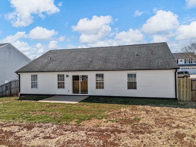 461 Candleglow Dr, Boiling Springs, SC 29316 - back of house with a patio area and a shingled roof
