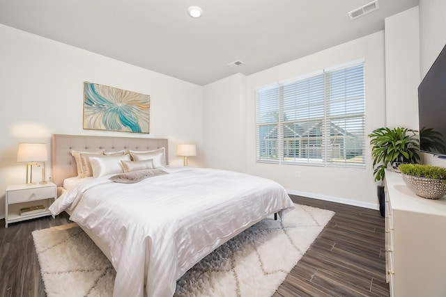 305 Novelty Dr, Greer, SC 29651 - bedroom featuring dark wood-type flooring and recessed lighting