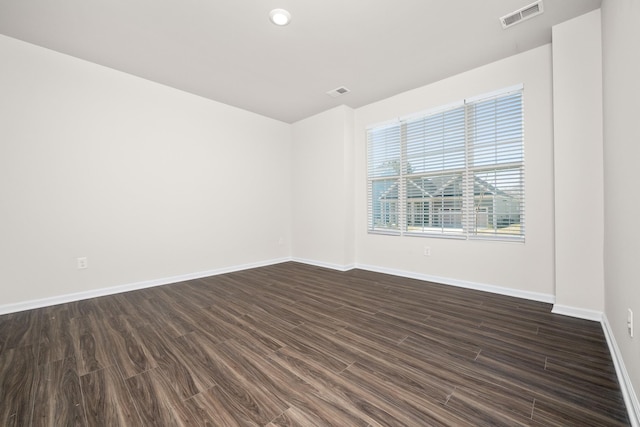 305 Novelty Dr, Greer, SC 29651 - spare room with dark wood finished floors and recessed lighting