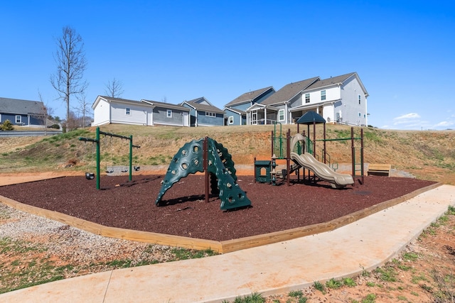 305 Novelty Dr, Greer, SC 29651 - community playground featuring a residential view