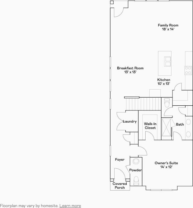 305 Novelty Dr, Greer, SC 29651 - view of floor plan / room layout