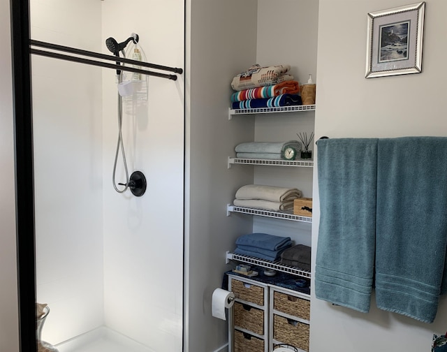 138 Lowe Rd, Chesnee, SC 29323 - full bathroom with a stall shower