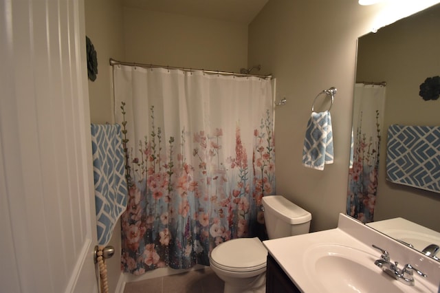 190 Colfax Dr, Boiling Springs, SC 29316 - bathroom with vanity and tile patterned floors