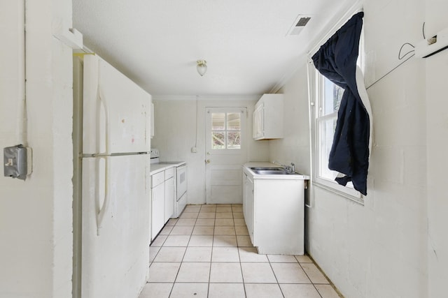 207 Streamside Dr, Chesnee, SC 29323 - washroom with light tile patterned flooring and crown molding