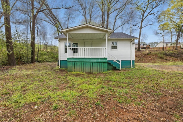 207 Streamside Dr, Chesnee, SC 29323 - view of front of house with a porch and roof with shingles