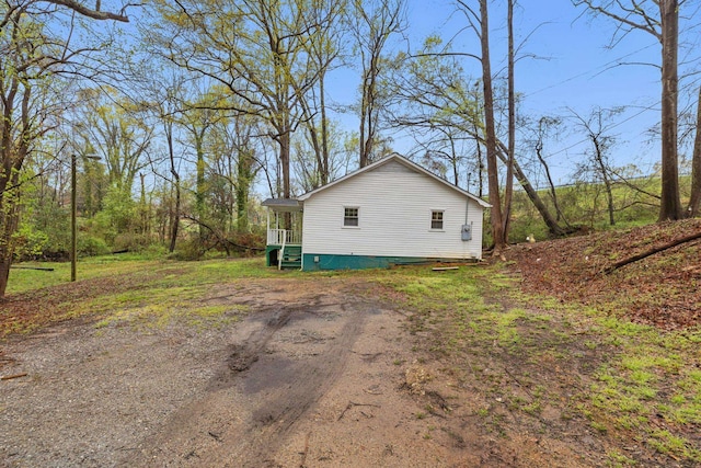 207 Streamside Dr, Chesnee, SC 29323 - view of home's exterior featuring crawl space