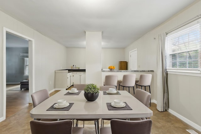 207 Streamside Dr, Chesnee, SC 29323 - dining room with baseboards